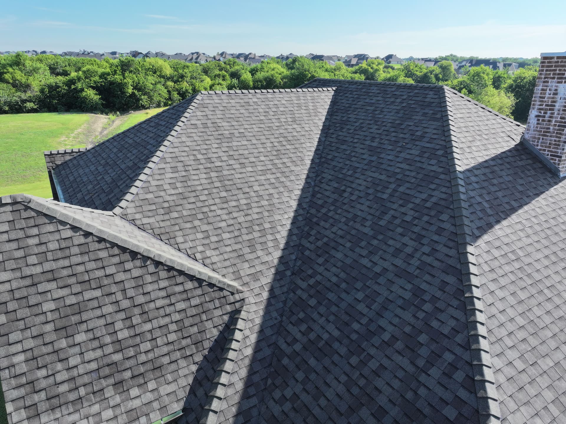 Gallery photos for Full Roof Replacement with CertainTeed Landmark Shingles in Weathered Wood: Image #3