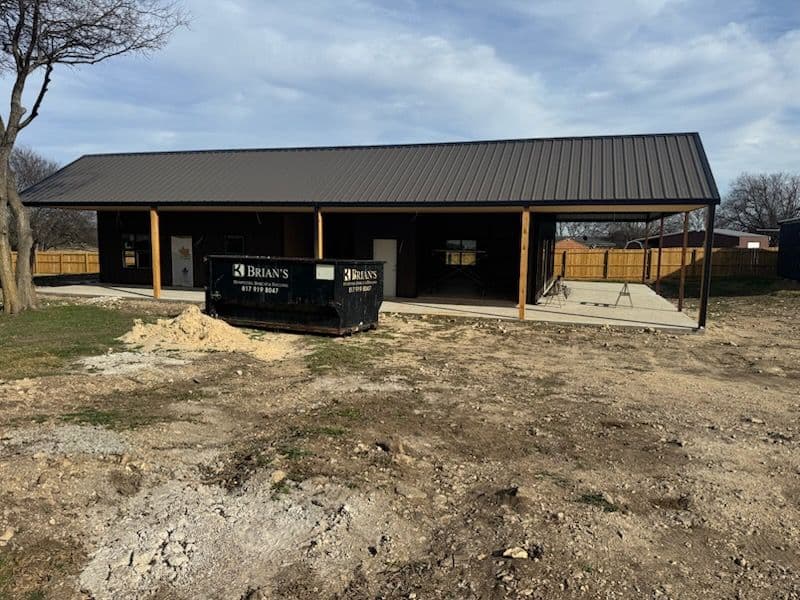 Progress on The Denman Barndominium